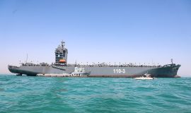 في أبعد مهمة لها.. السفينة الحربية الإيرانية "الشهيد مهدوي" تعبر خط الاستواء جنوباً
